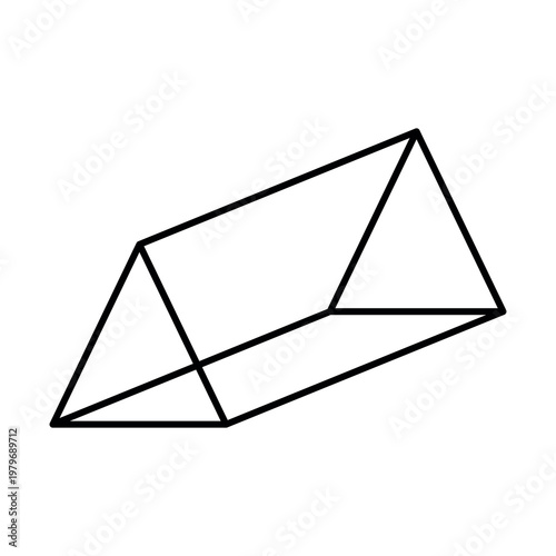 Minimalist geometric abstract shape. Clean, modern design for backgrounds and branding.