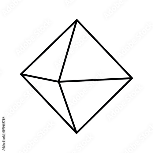 Minimalist geometric abstract shape. Clean, modern design for backgrounds and branding.