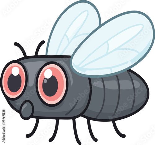 Cartoon Fly Vector