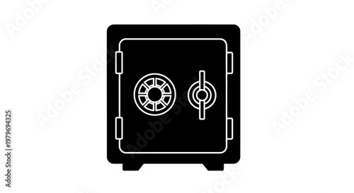 Secure Safe Box with Lock.