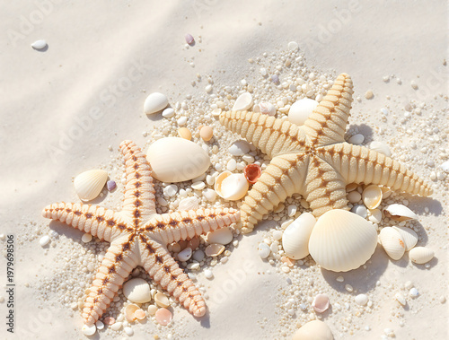 starfish and seashells