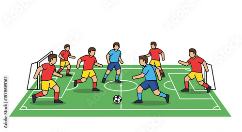 Red A Plus Grade Mark in Hand Drawn Circle on White Background