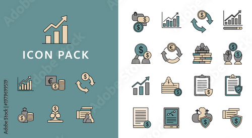 This illustration evokes a feeling of prosperity and upward trajectory, perfect for depicting business growth, investment strategies, or financial pla