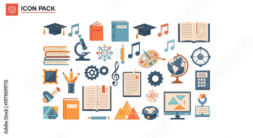 A set of modern number icons conveys growth, progress, and data analysis. Ideal for presentations, infographics, or illustrating numerical concepts.
