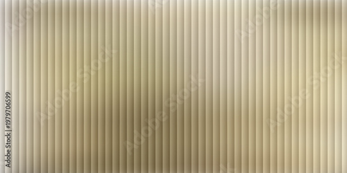 Brown beige orange ribbed glass. Vector ribbed glass texture background. Mesh gradient. acrylic ribbed bath surface. Reeded glass background semitransparent overlay. Bath wall window