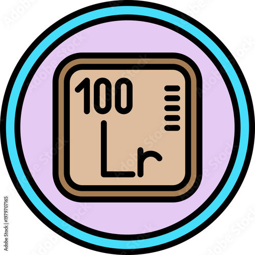 Fotografie Lawrencium Icon