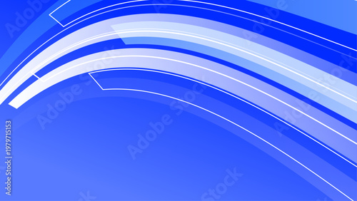 テクノロジーイメージの背景デザイン素材　青