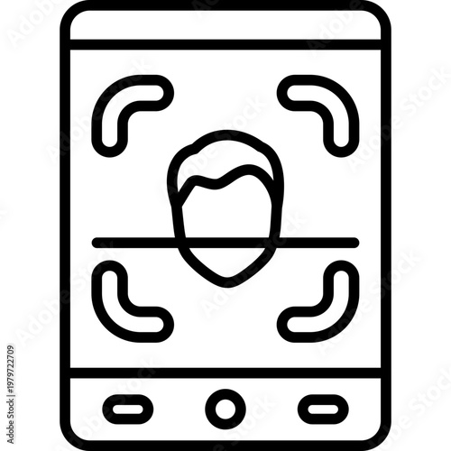 Face Recognition Icon