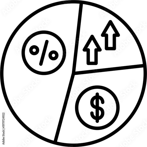 Profit Margin Icon