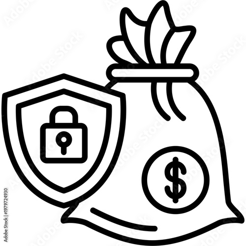 Financial Security Icon