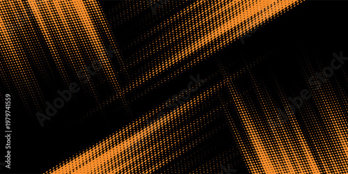 orange black brush Car sticker wrap pattern banner abstract sporty lines black orange color combination grunge brush pattern racing motorsport vector Illustration design.