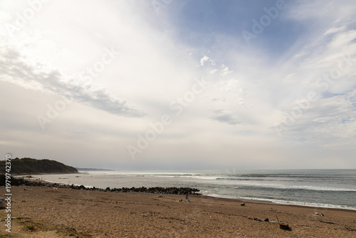 Pays Basque en Avcril, Saint Jean de Luz, plage d'Erromardie