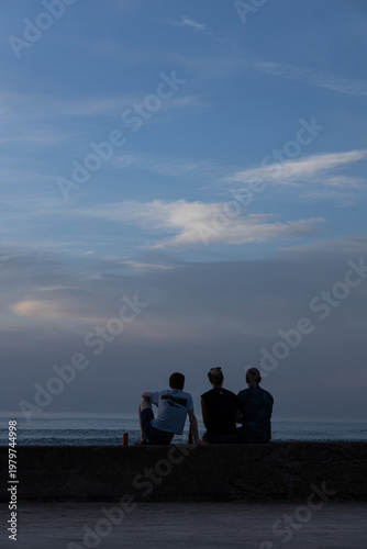Pays Basque en Avcril, Saint Jean de Luz, plage d'Erromardie