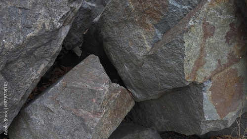 Stacked Rocks Close-Up Texture
