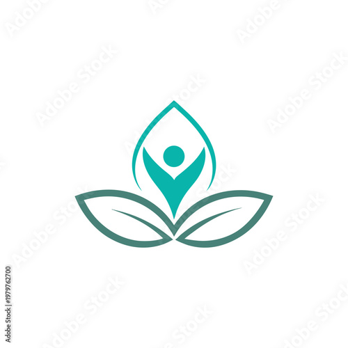 Minimalist Yoga Logo, Meditation and Wellness Brand Identity Design