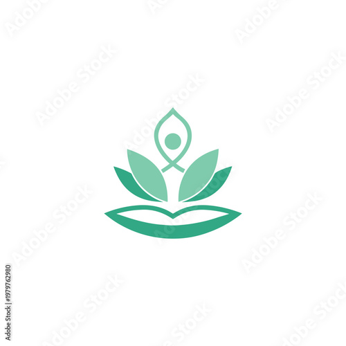 Minimalist Yoga Logo, Meditation and Wellness Brand Identity Design