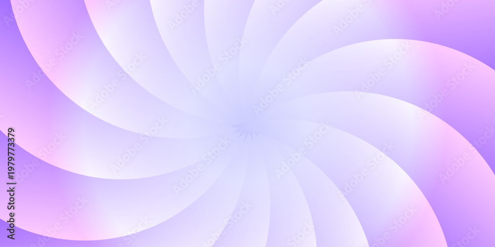 Obraz premium Abstract Light Purple Background Featuring a Dynamic Sunburst Swirl Pattern and Soft Lavender Radiant Gradients Ideal for Modern Corporate Web Headers and Innovative Digital Art Designs