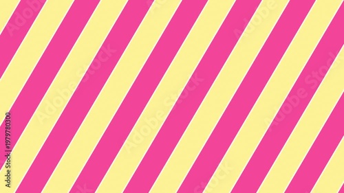 Dynamic Pink and Yellow Striped Background Video