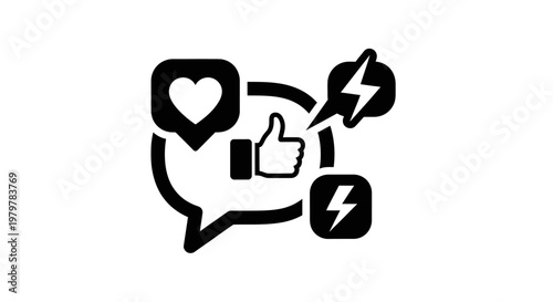 A digital vector illustration of a human hand holding a green peace symbol icon featuring a creative kanji calligraphy design for a modern people logo concept