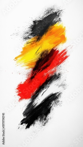 Abstract paint strokes background dynamic abstract paint strokes create a vibrant and textured background
