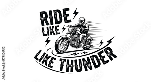 Motorcycle Ride Like Thunder.