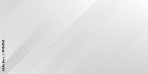 Diagonal grey gradient lines background. Abstract silver stripes wallpaper. Abstract gray tech backdrop. Oblique gris texture for graphic design.
