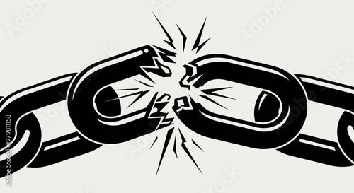 Vector art design of a black and white cartoon illustration featuring a young man with a gun silhouette for an auto logo or tattoo symbol