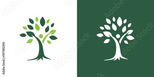 Eco-Friendly Growth: An image of a tree, symbolizing growth and environmental consciousness. Embracing the essence of nature and harmonious existence.