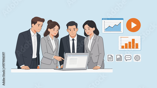 Business team in meeting