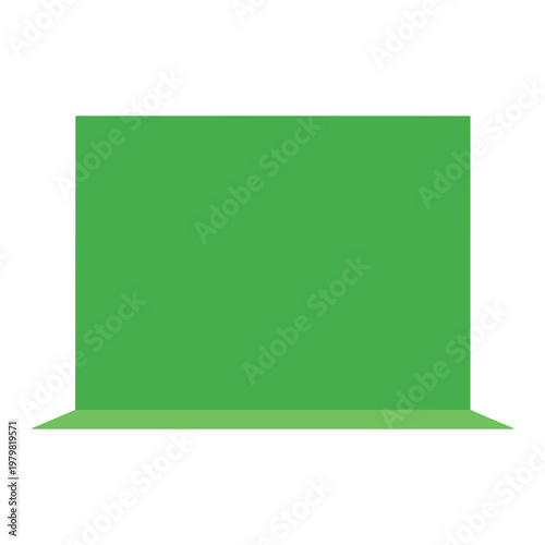 Bright Green Screen Background for Creative Video and Photography Projects