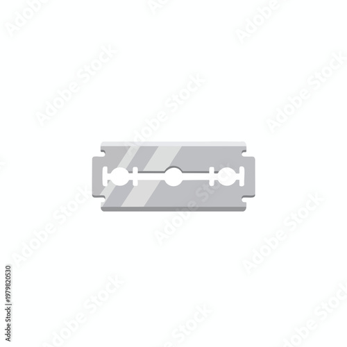 Close Up of a Precision Razor Blade for Shaving and Grooming