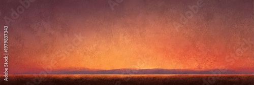 Serene Sunset Over Calm Waters with Soft Gradient Sky Hues