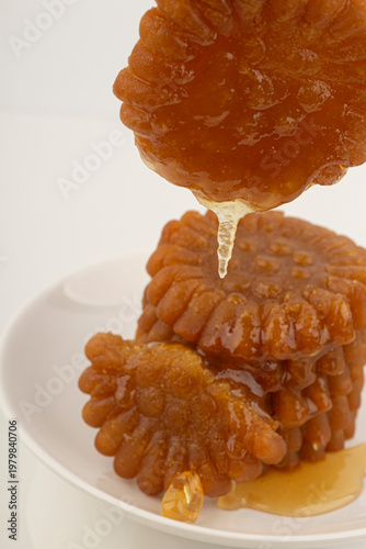 Yakgwa sweets are traditional Korean sweets