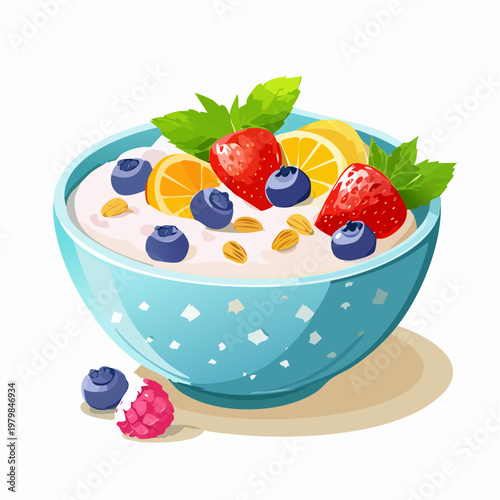 Joghurt Bowl mit Früchten