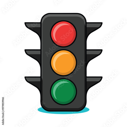 red traffic light