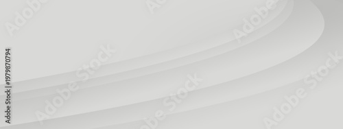 グレーの抽象背景素材、上品でやわらかな波形デザイン