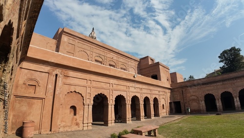 Inside the Medieval Heritage Site of Nabha House, kurukshetra , India 