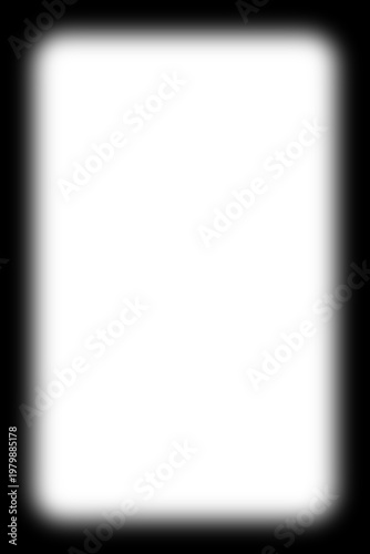 Realistic Vintage Film Overlay Texture with Retro Photo Filters, Vertical Dark Gradient Frame, Old Movie Footage Effect, Isolated on Transparent Background PNG