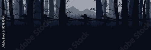 Serious brand communication backdrop dark moody nature gradient