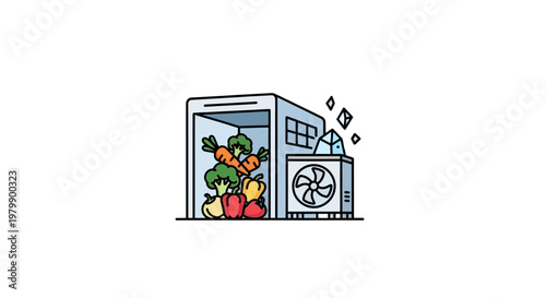 Colorful parrot standing on a perch.