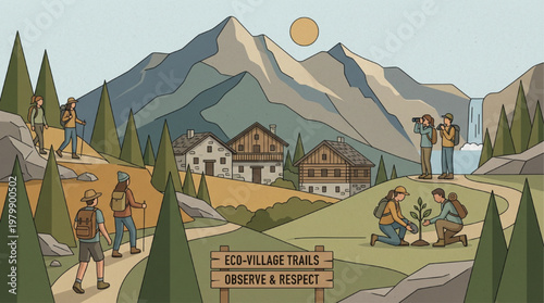 Eco-Tourism Mountain Village