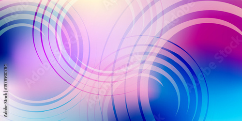 Abstract web banner background template