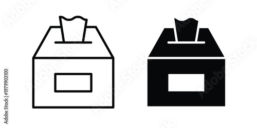 Wipes. Flat and outline icons. Black iconsicon. Flat and outline icons. Black icons