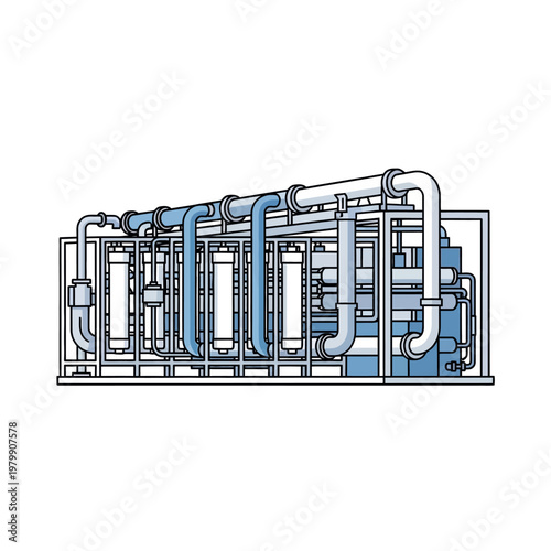 Industrial Water Filtration System, Reverse Osmosis Plant, Purification Equipment