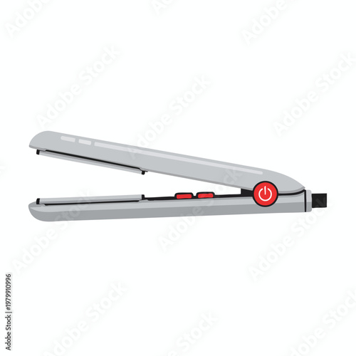 Portable Electric Flat Iron for Hair Styling and Straightening