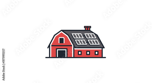 Red Barn House Farm Building.