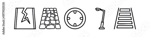 Construction and Infrastructure Icons