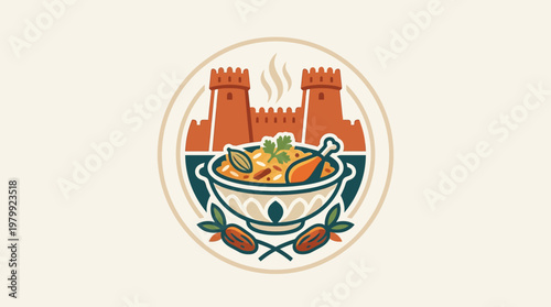 Delicious Chicken Biryani with Traditional Elements