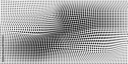 grunge Halftone white and black dots pattern and black gradient grunge texture background. Dotted line comic sport style vector illustration