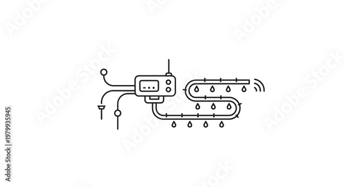 Industrial robotic arm system machinery.